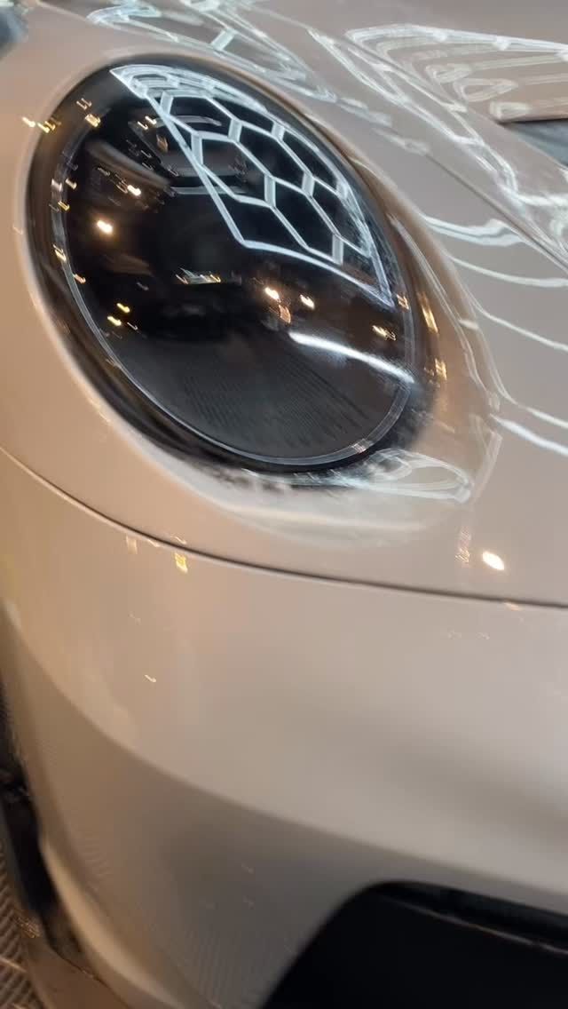 ポルシェ 911 GT3 RSの施工（Instagram）